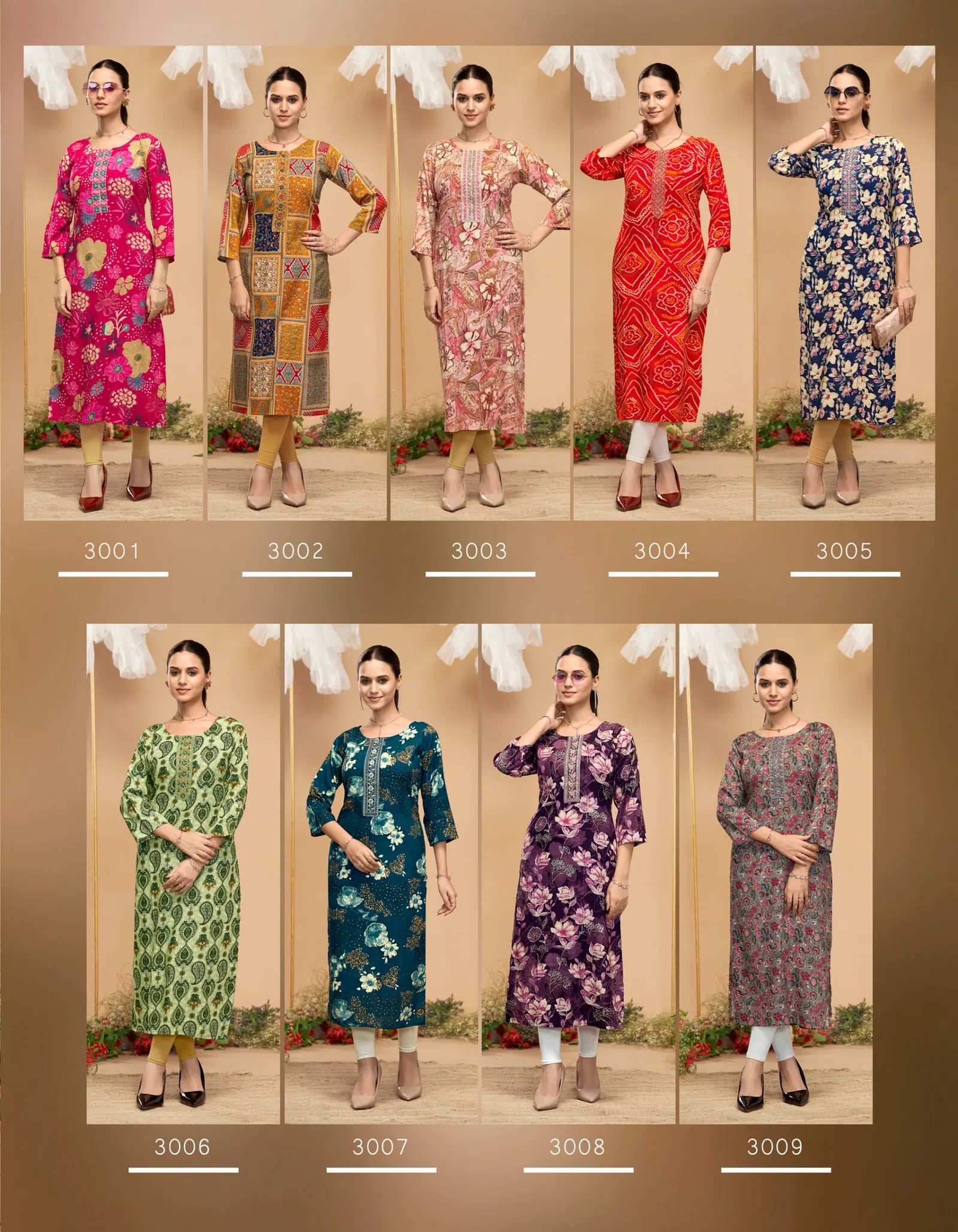 Alisha Vol 3 By Radhika Rayon Printed Kurti Wholesale Shop In Surat